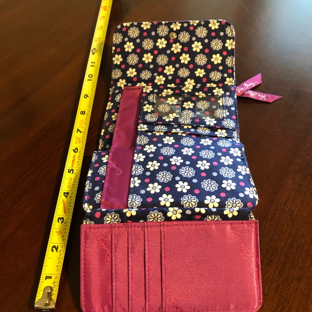 BOYSENBERRY VERA BRADLEY TRIFOLD WALLET NWOT - Picture 4 of 8